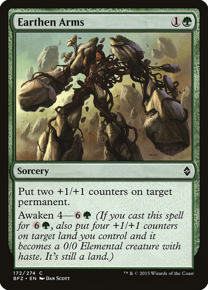 Earthen Arms - carta Magic The Gathering