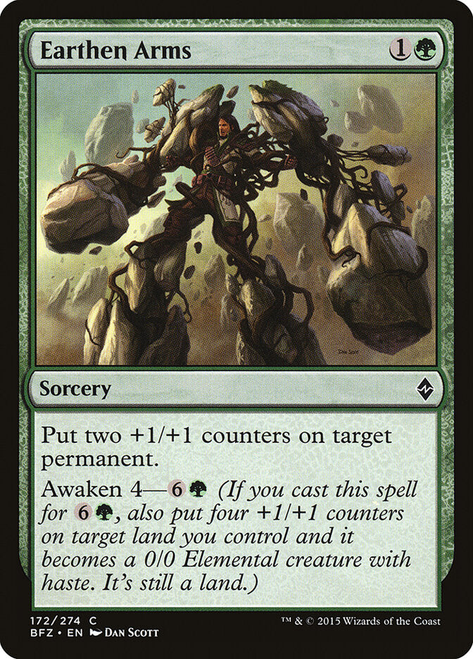 Earthen Arms - carta Magic The Gathering