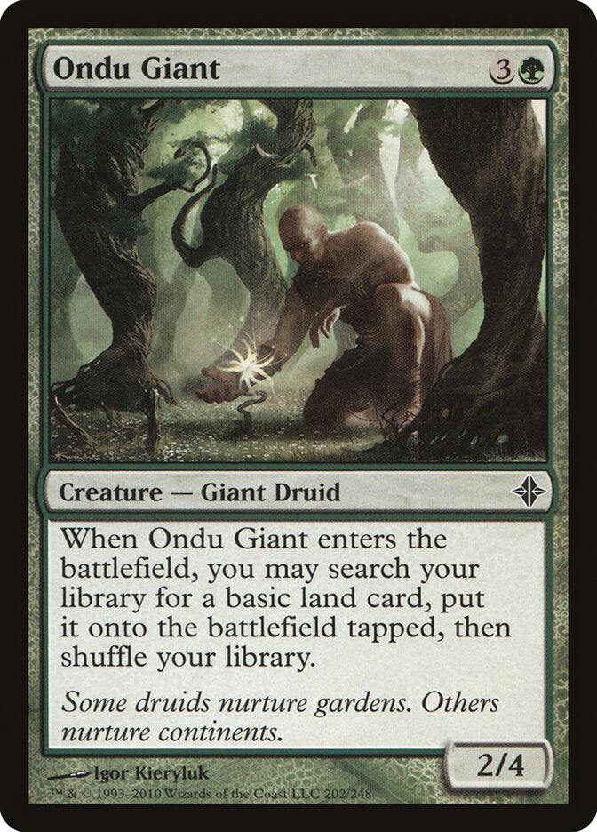 Ondu Giant - carta Magic The Gathering