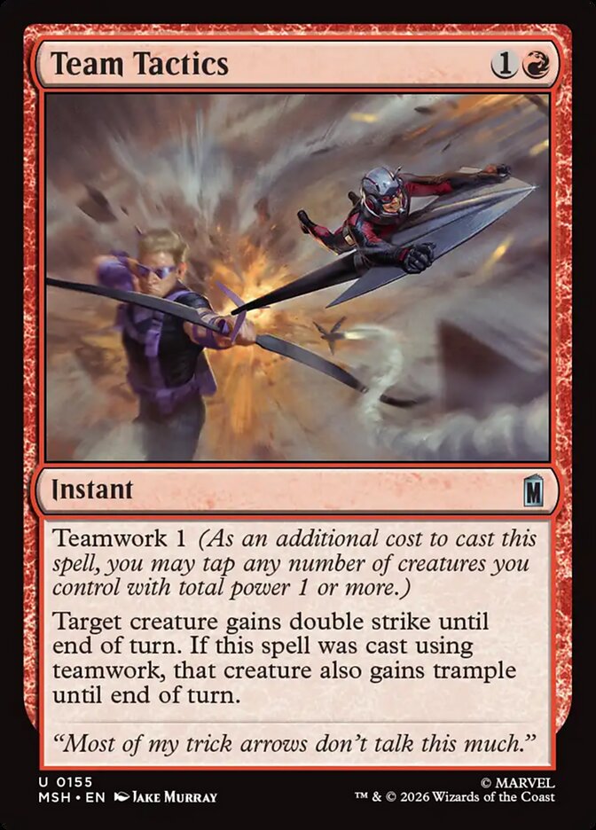 Team Tactics - carta Magic The Gathering