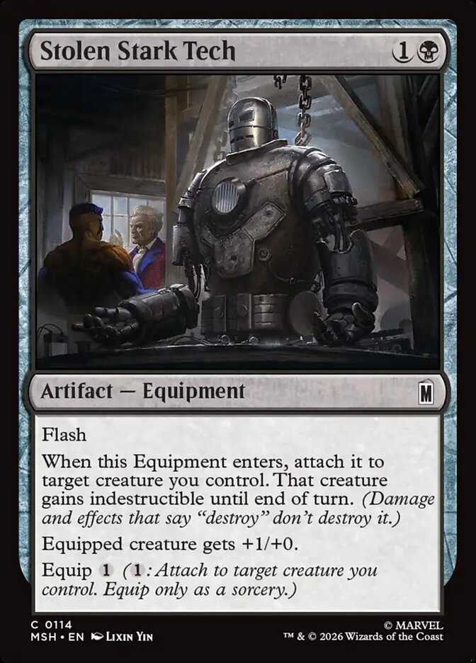 Stolen Stark Tech - carta Magic The Gathering