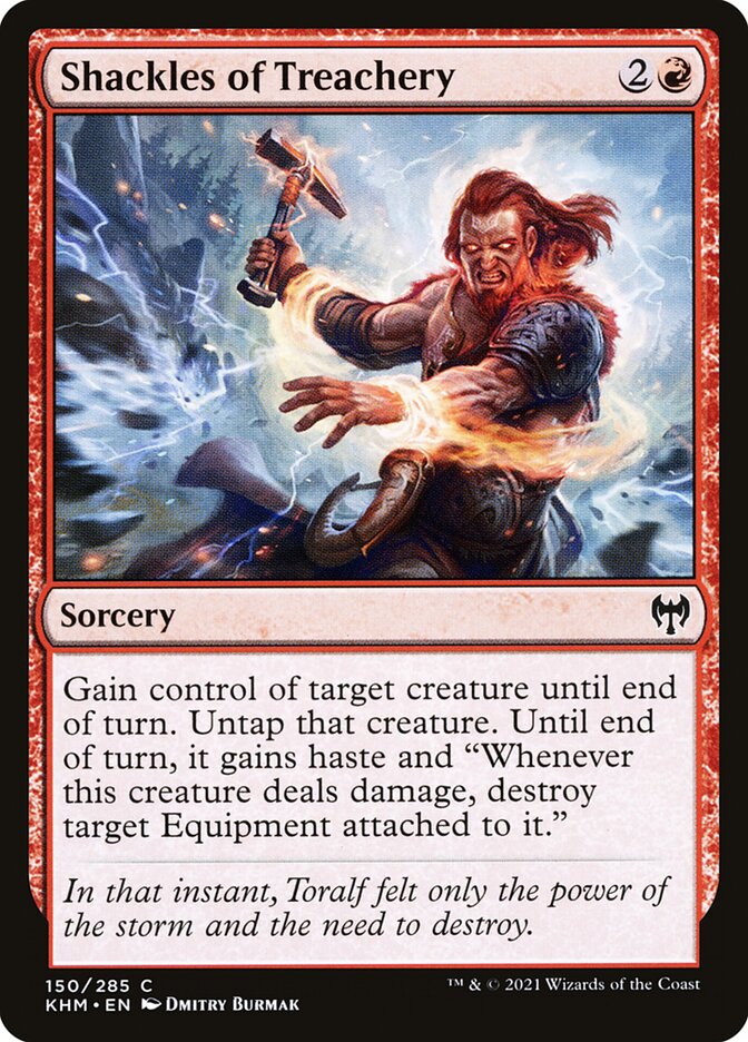 Shackles of Treachery - carta Magic The Gathering