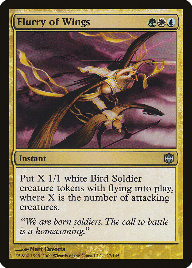 Flurry of Wings - carta Magic The Gathering