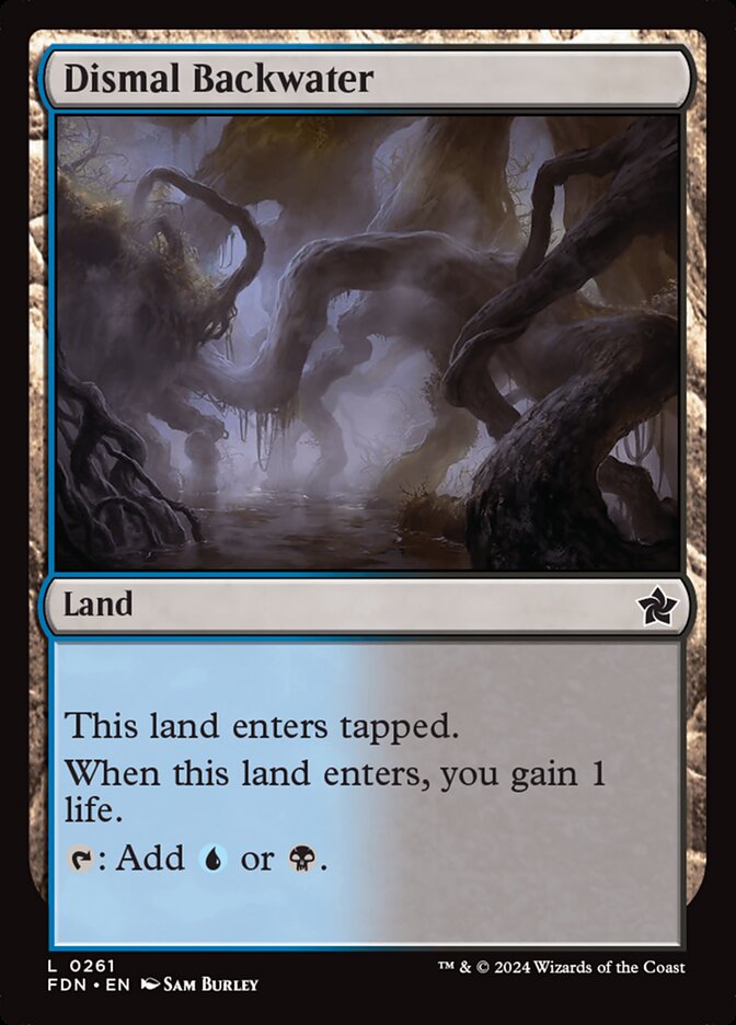 Dismal Backwater - carta Magic The Gathering