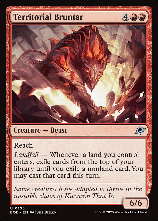 Territorial Bruntar - carta Magic The Gathering