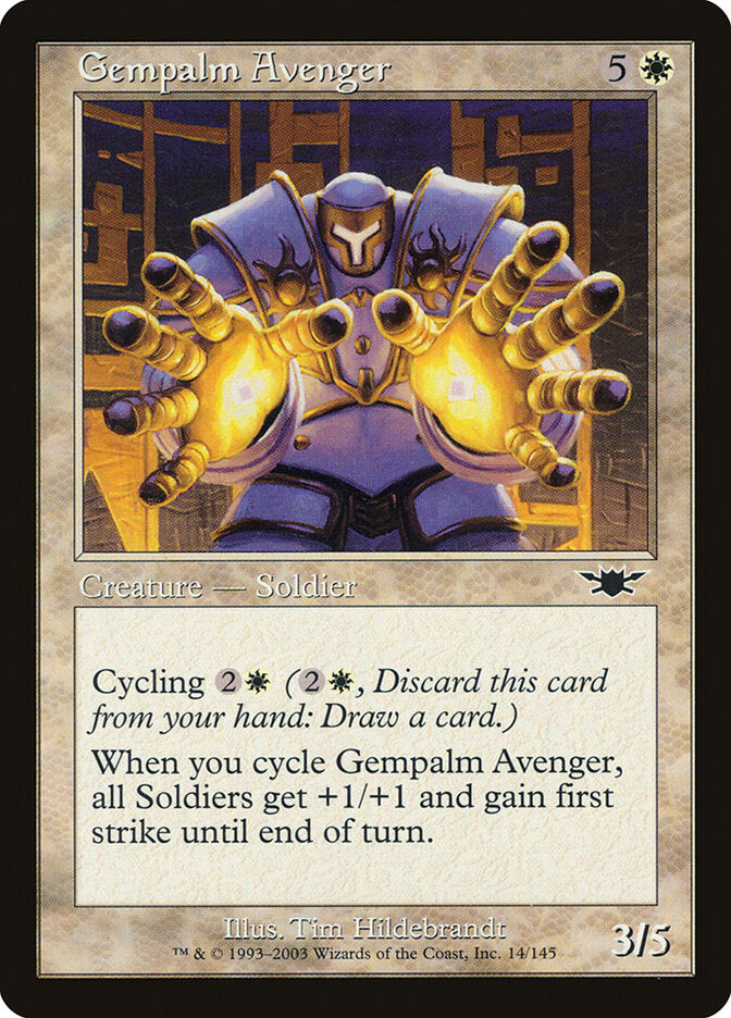 Gempalm Avenger - carta Magic The Gathering
