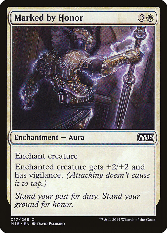 Marked by Honor - carta Magic The Gathering