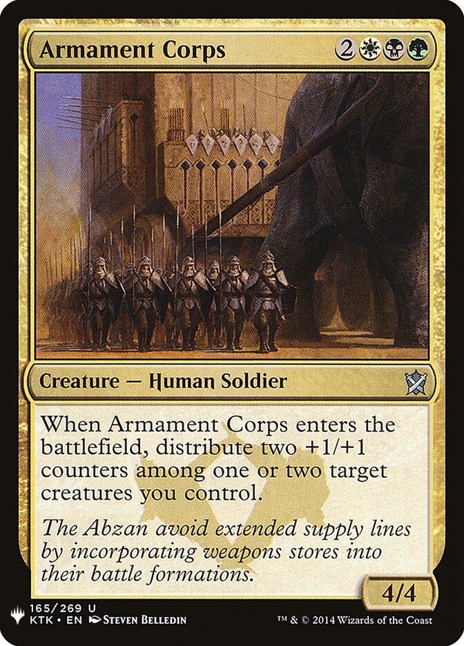 Armament Corps - carta Magic The Gathering