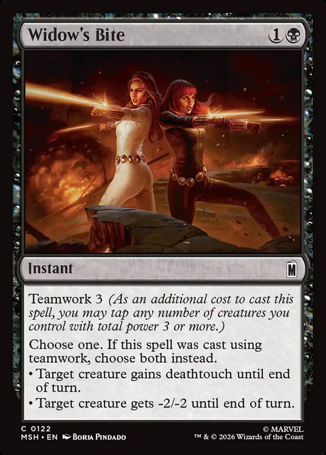 Widow's Bite - carta Magic The Gathering