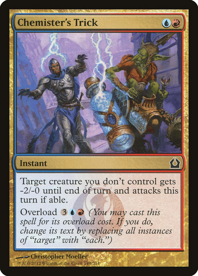 Chemister's Trick - carta Magic The Gathering