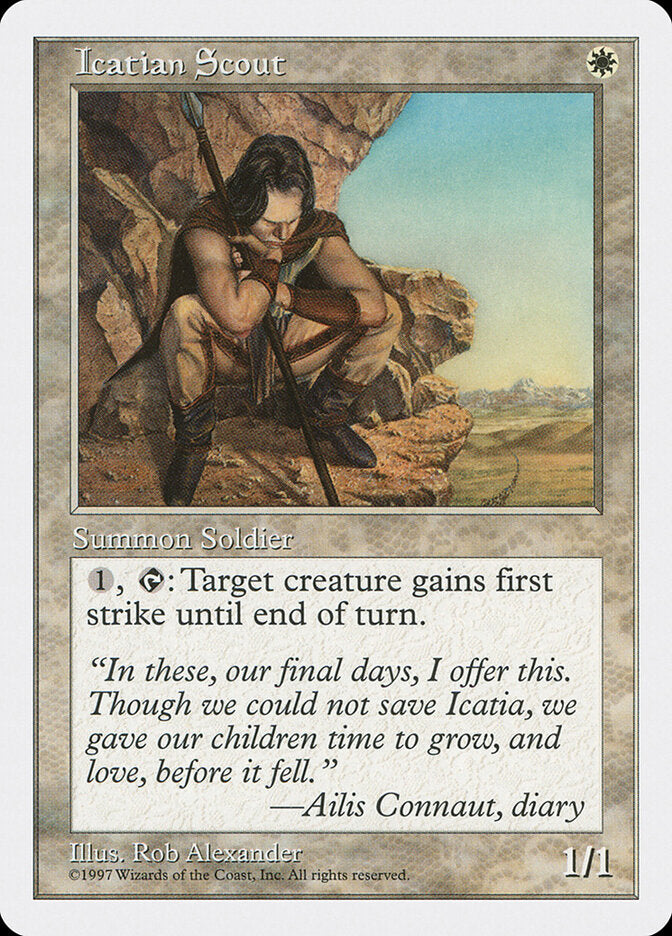Icatian Scout - carta Magic The Gathering