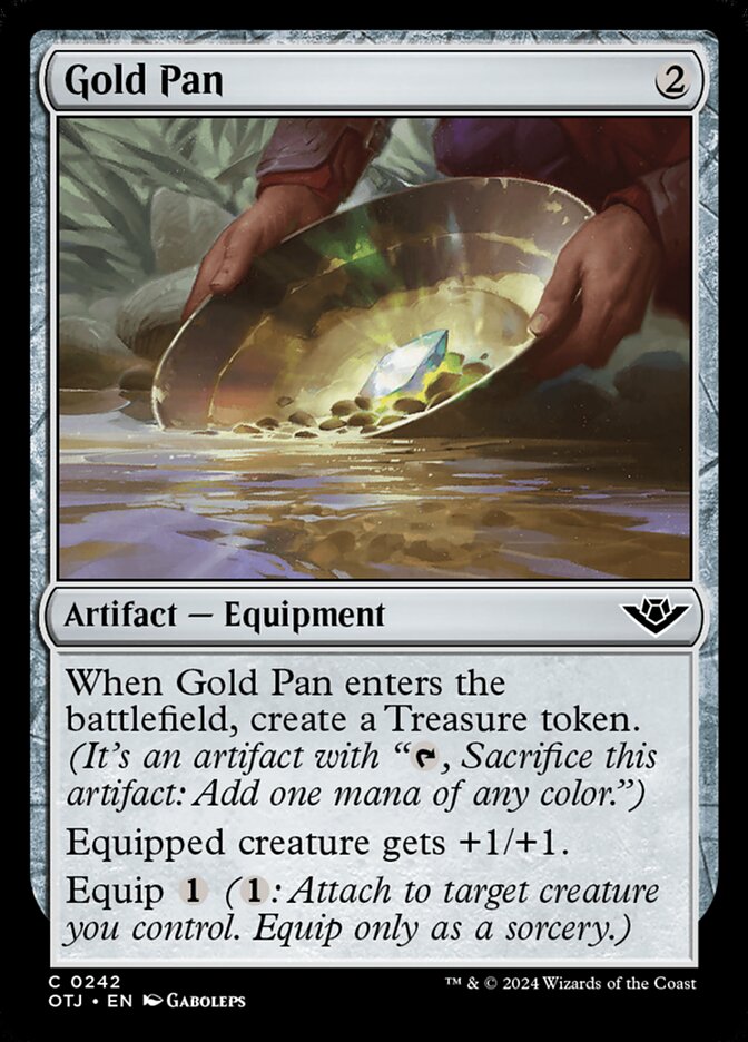 Gold Pan - carta Magic The Gathering