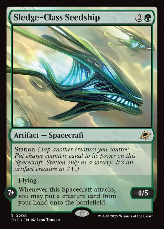 Sledge-Class Seedship - carta Magic The Gathering