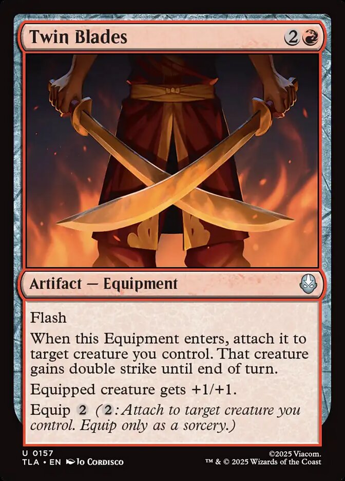 Twin Blades - carta Magic The Gathering