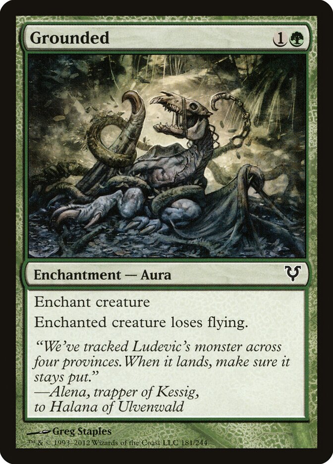 Grounded - carta Magic The Gathering