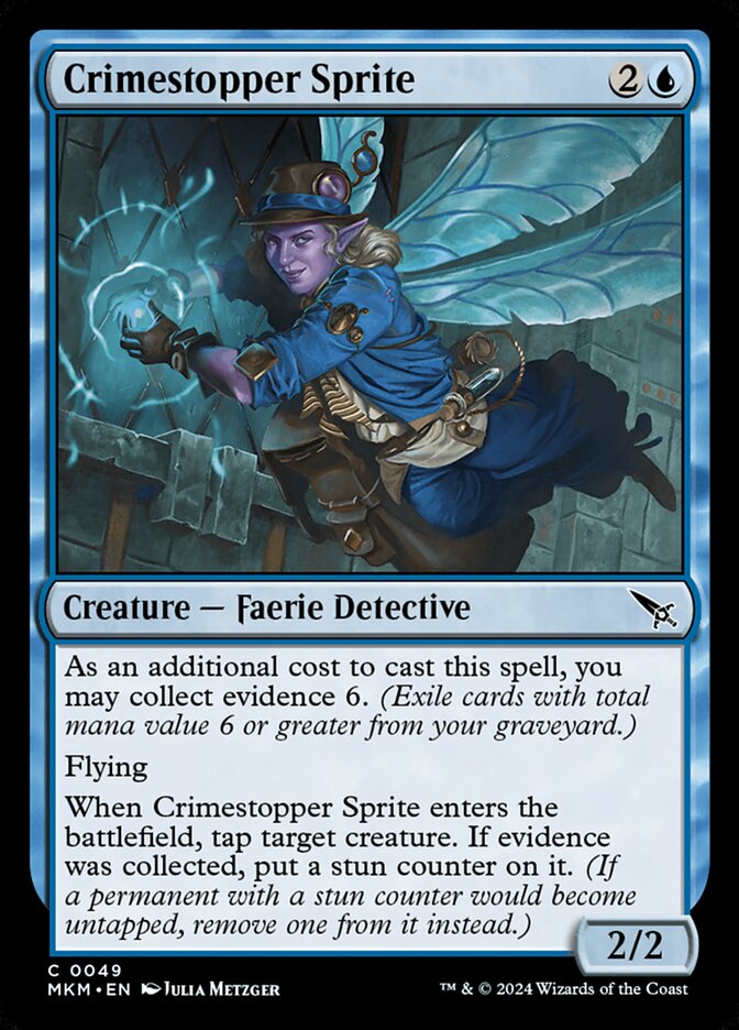 Crimestopper Sprite - carta Magic The Gathering