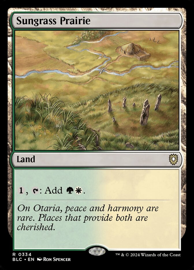Sungrass Prairie - carta Magic The Gathering