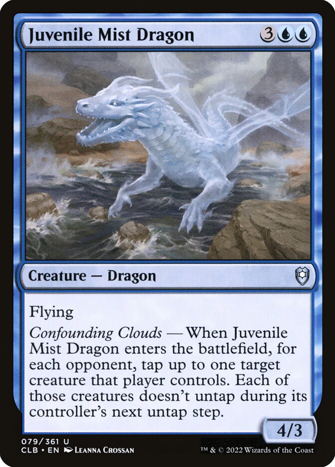 Juvenile Mist Dragon - CLB-079-NF-STD