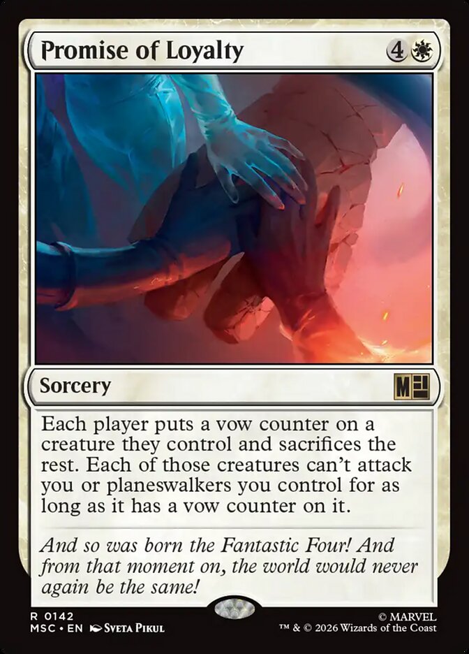 Promise of Loyalty - carta Magic The Gathering