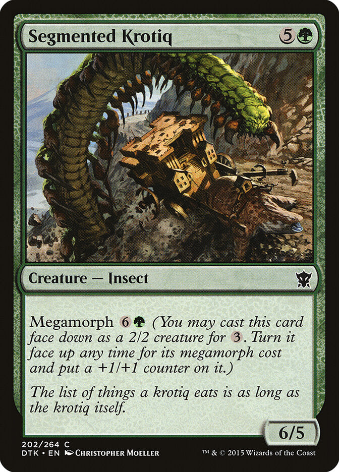 Segmented Krotiq - carta Magic The Gathering