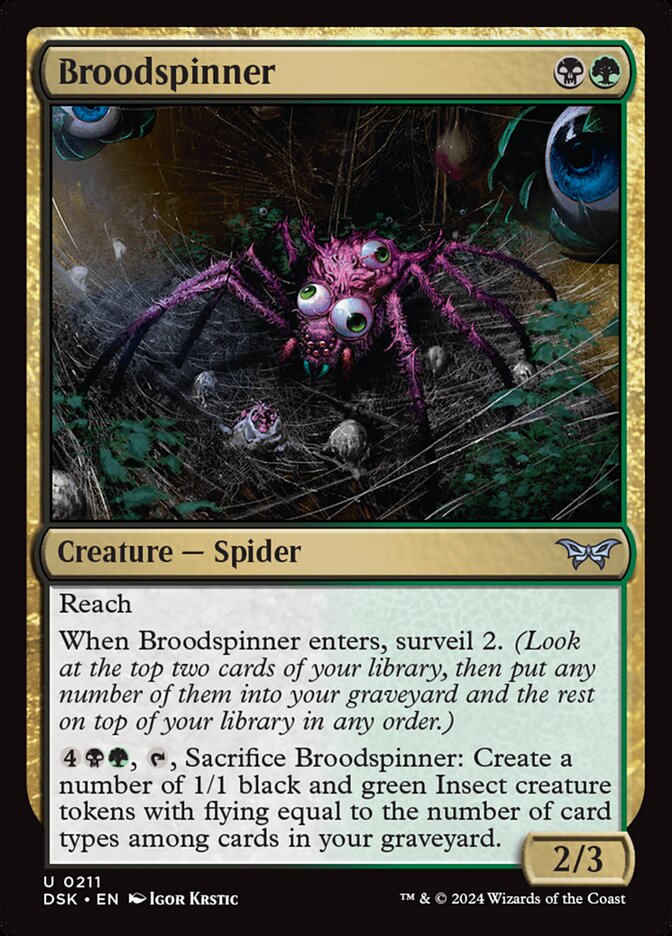 Broodspinner - carta Magic The Gathering