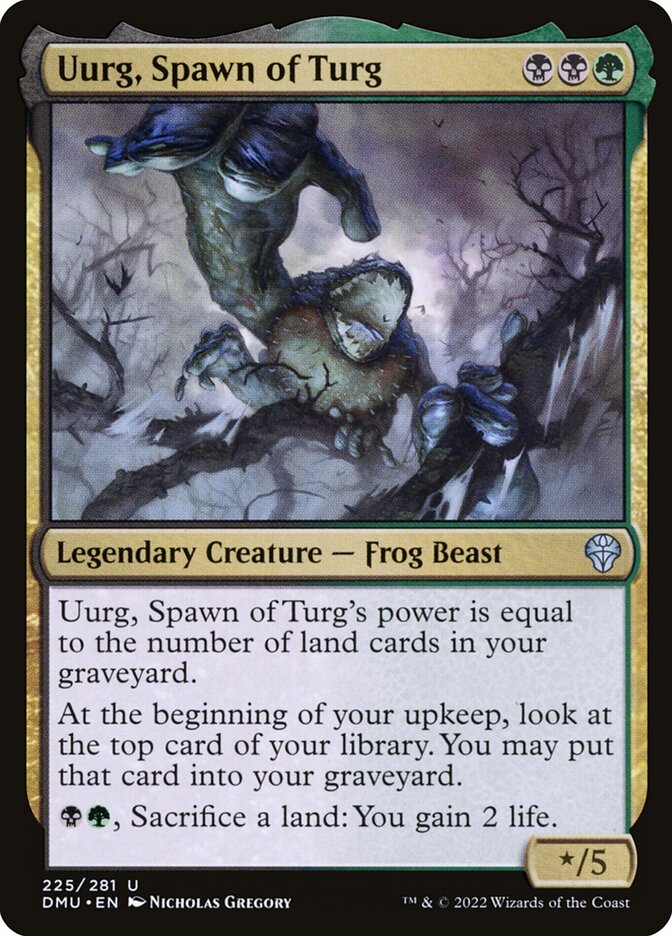 Uurg, Spawn of Turg - carta Magic The Gathering
