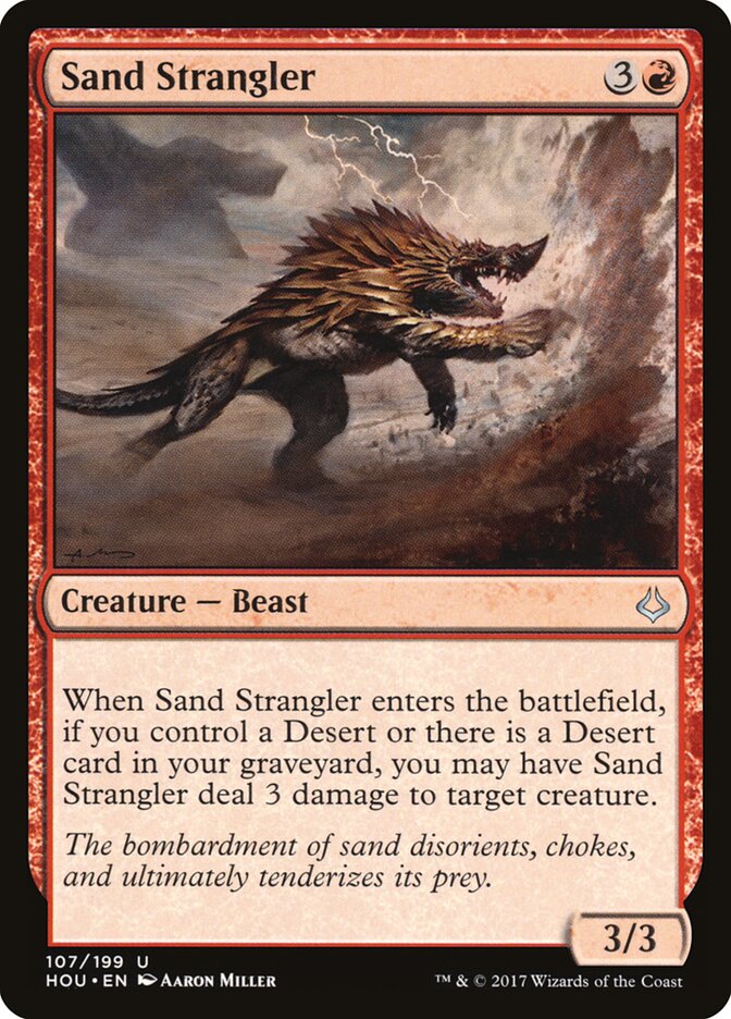 Sand Strangler - carta Magic The Gathering