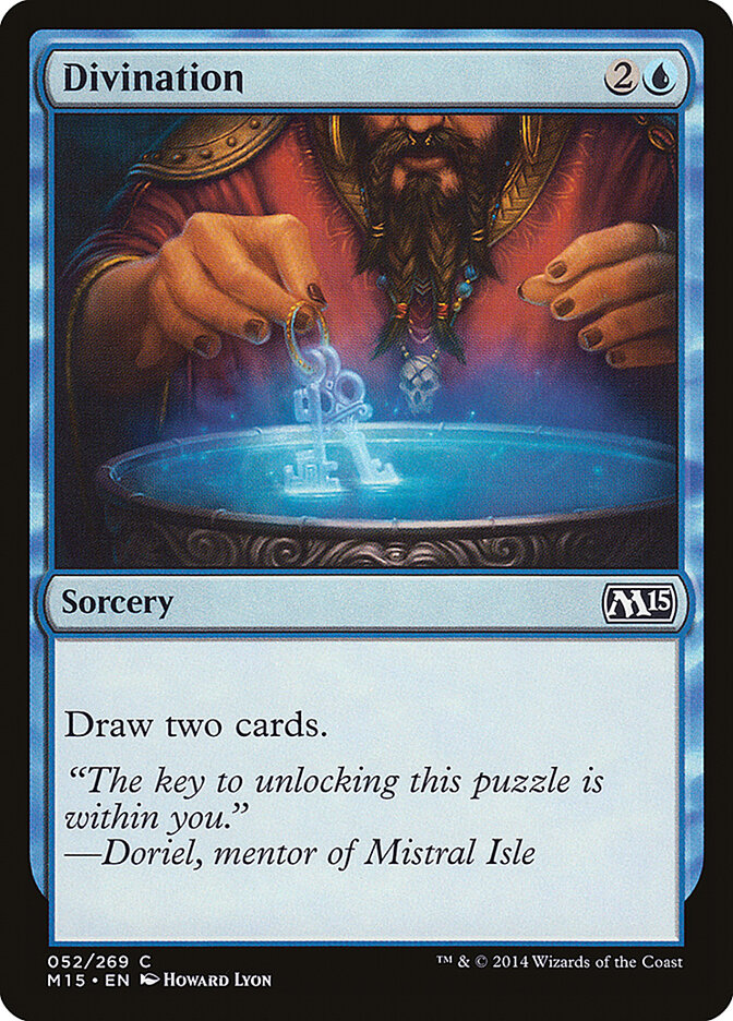 Divination - carta Magic The Gathering
