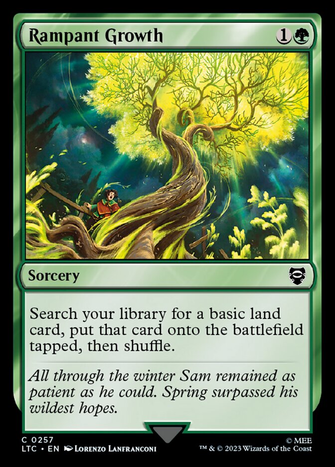 Rampant Growth - carta Magic The Gathering