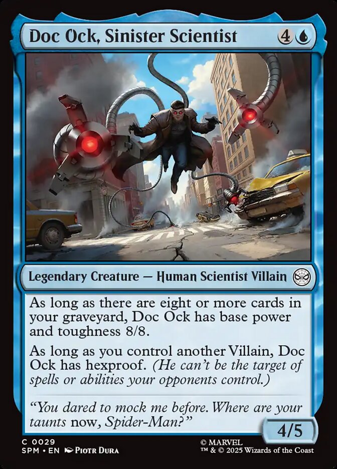 Doc Ock, Sinister Scientist - carta Magic The Gathering