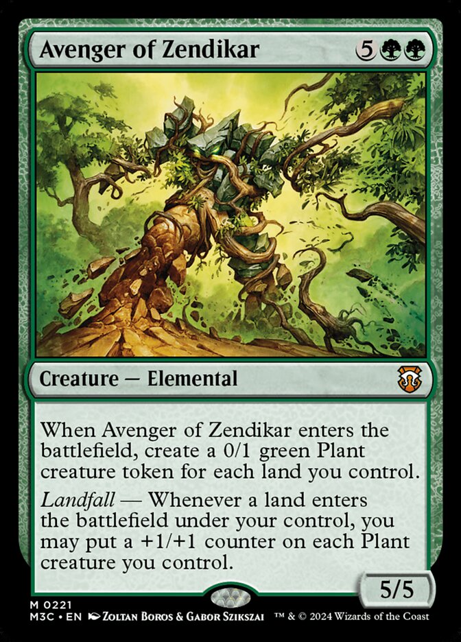 Avenger of Zendikar - carta Magic The Gathering