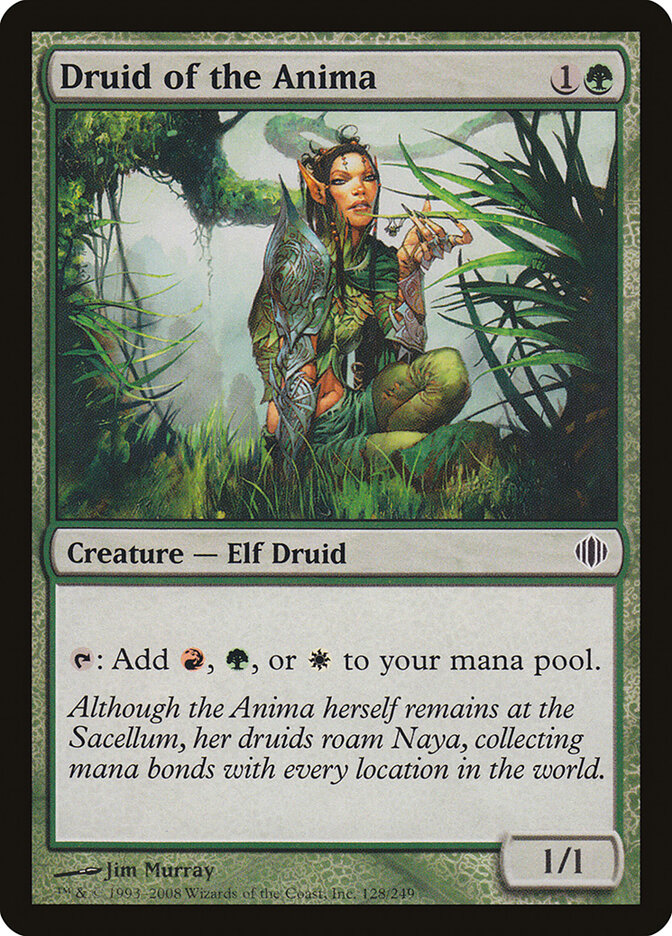 Druid of the Anima - carta Magic The Gathering