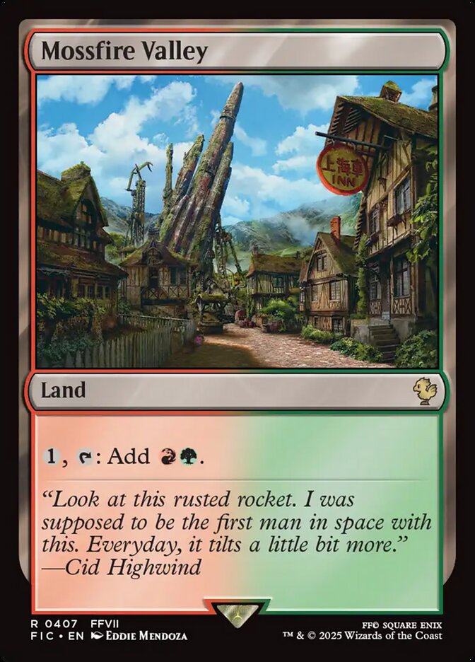 Mossfire Valley - carta Magic The Gathering
