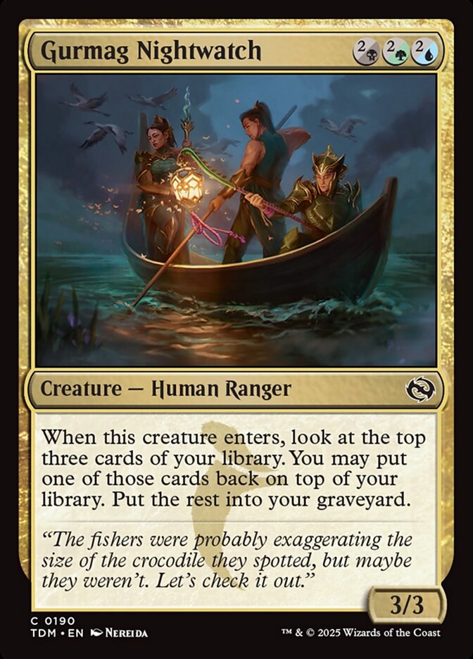 Gurmag Nightwatch - carta Magic The Gathering