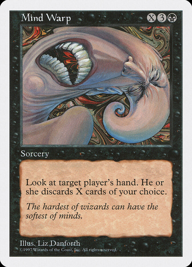 Mind Warp - carta Magic The Gathering