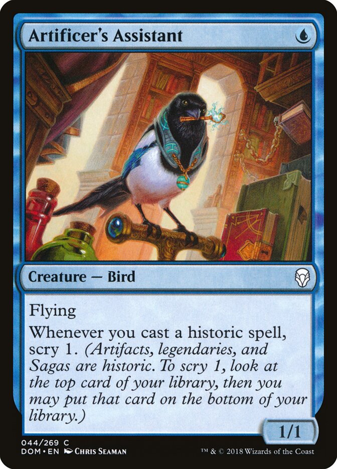 Artificer's Assistant - carta Magic The Gathering
