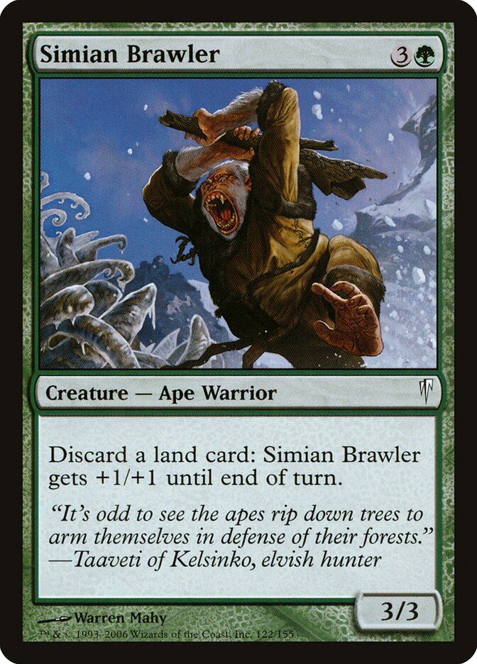 Simian Brawler - carta Magic The Gathering