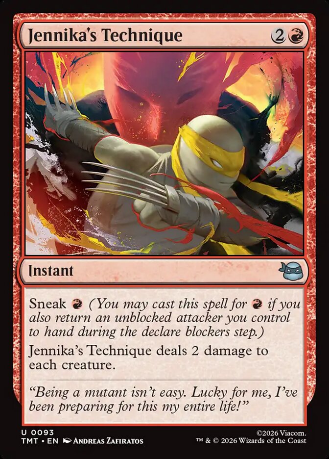 Jennika's Technique - carta Magic The Gathering
