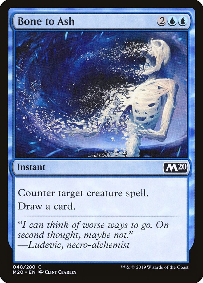 Bone to Ash - carta Magic The Gathering