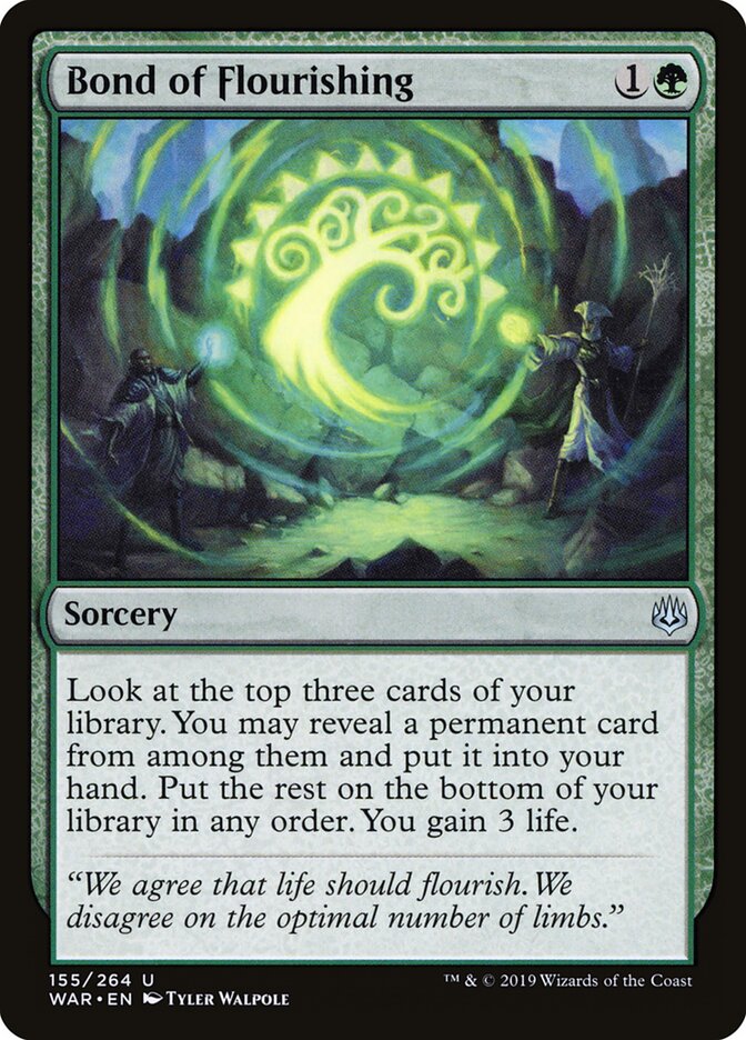Bond of Flourishing - carta Magic The Gathering