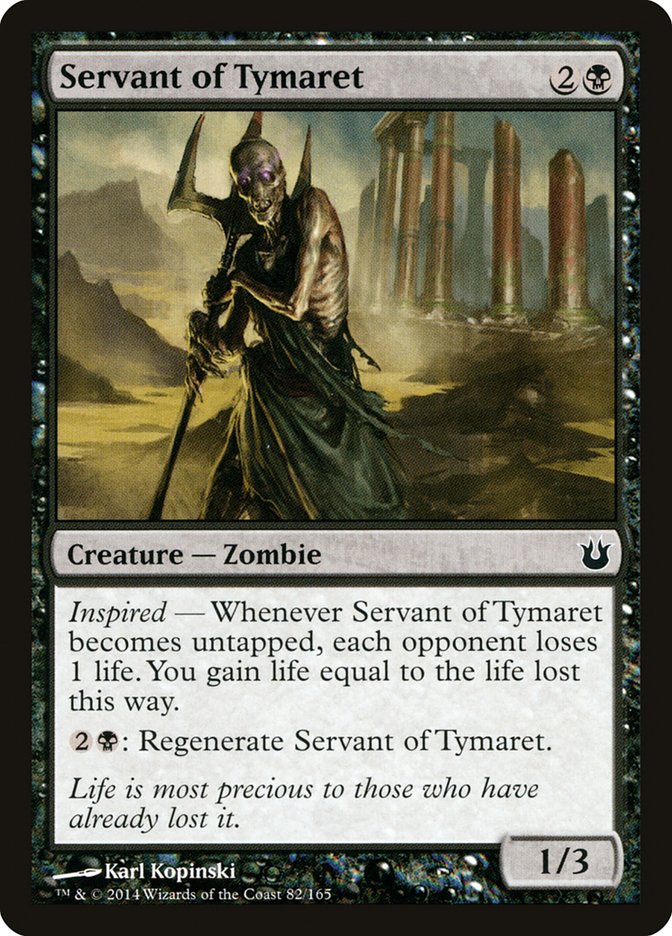 Servant of Tymaret - carta Magic The Gathering
