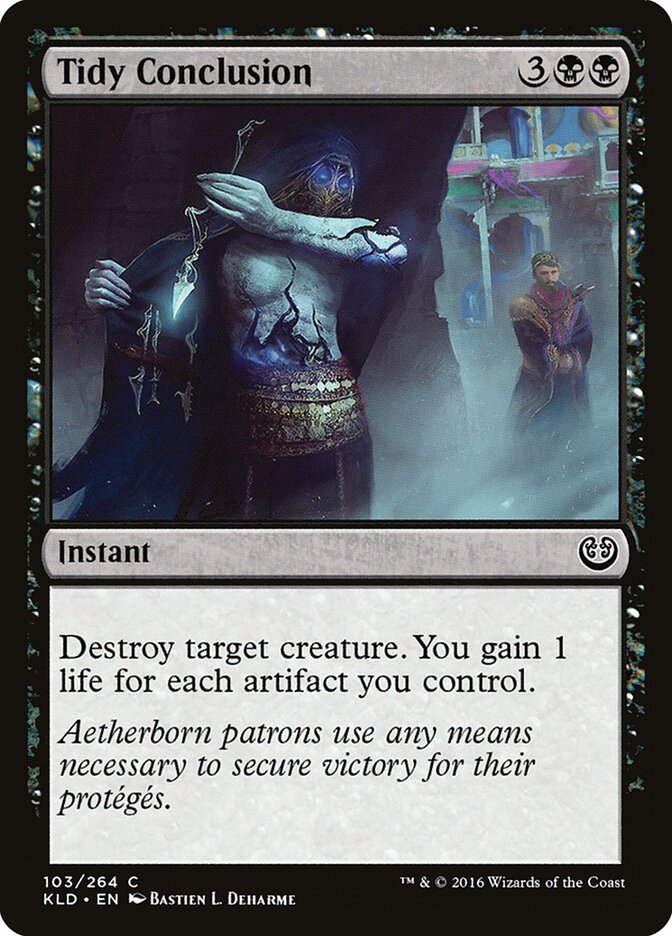 Tidy Conclusion - carta Magic The Gathering
