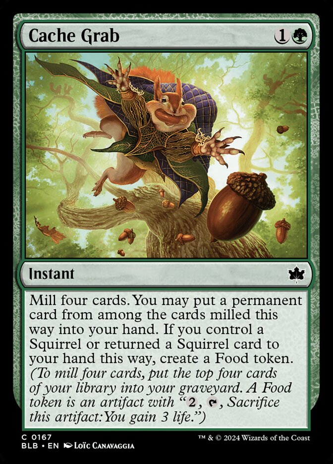 Cache Grab - carta Magic The Gathering