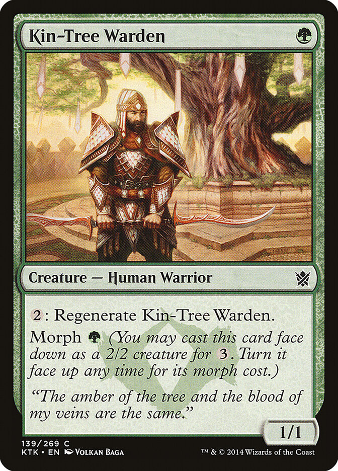 Kin-Tree Warden - carta Magic The Gathering