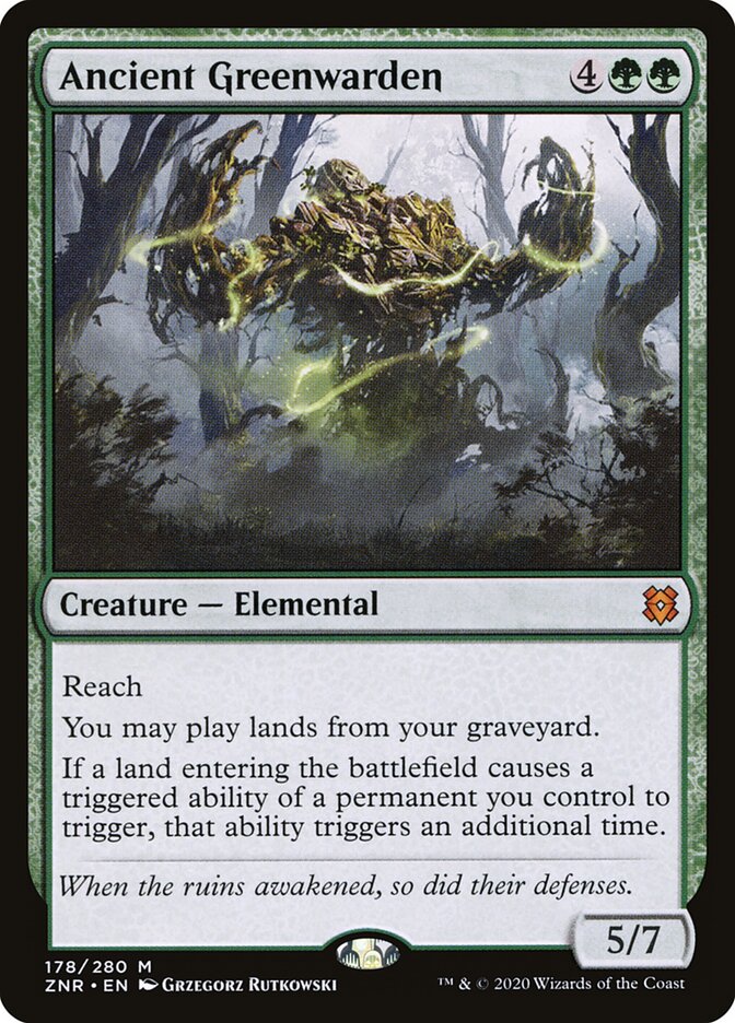 Ancient Greenwarden - carta Magic The Gathering