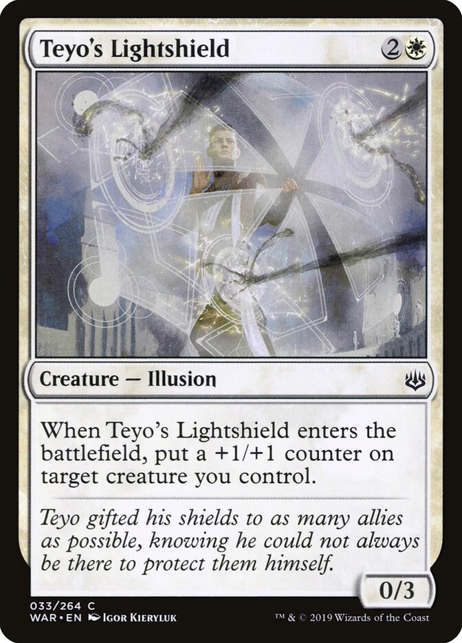 Teyo's Lightshield - carta Magic The Gathering