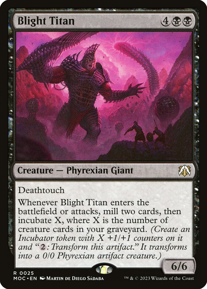 Blight Titan - carta Magic The Gathering
