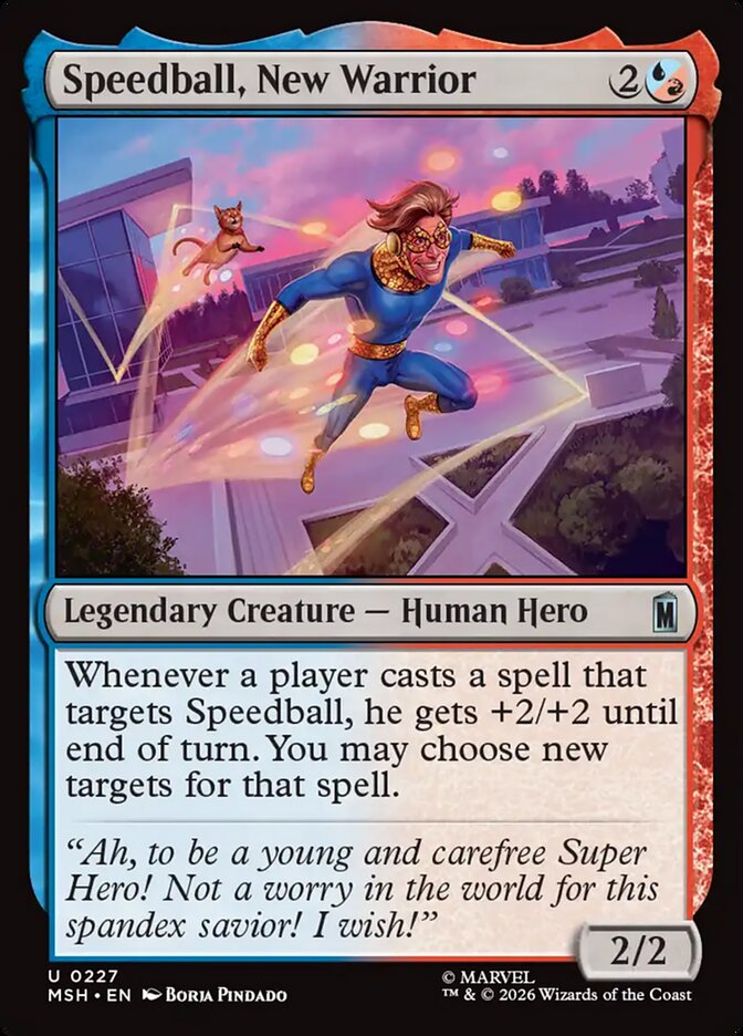 Speedball, New Warrior - carta Magic The Gathering