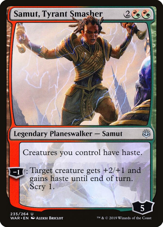 Samut, Tyrant Smasher - carta Magic The Gathering