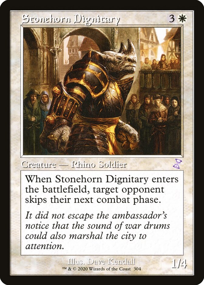 Stonehorn Dignitary - carta Magic The Gathering